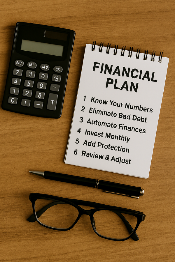 Build a Bulletproof Financial Plan in 2025: Step-by-Step for Busy Professionals